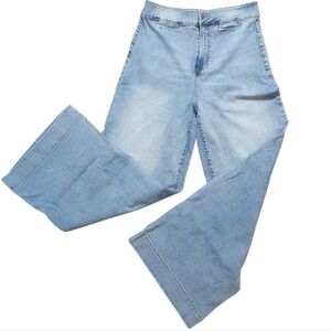 Lauren Conrad Super High Rise Wide Leg Jeans Sz 12